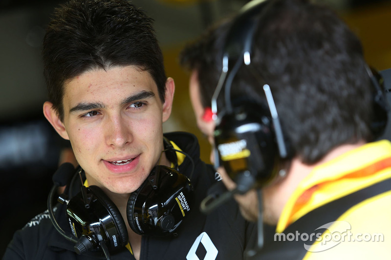 Esteban Ocon, terzo pilota Renault Sport F1 Team