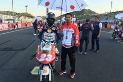 Andi Gilang di grid start