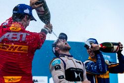 Podium: Winner Sam Bird, DS Virgin Racing Formula E Team; second place Sébastien Buemi, Renault e.Dams; thrid place Lucas di Grassi, ABT Schaeffler Audi Sport