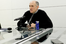 Franz Tost at Scuderia Toro Rosso workshop