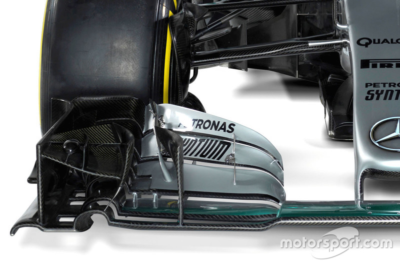 Mercedes AMG F1 W07 detail