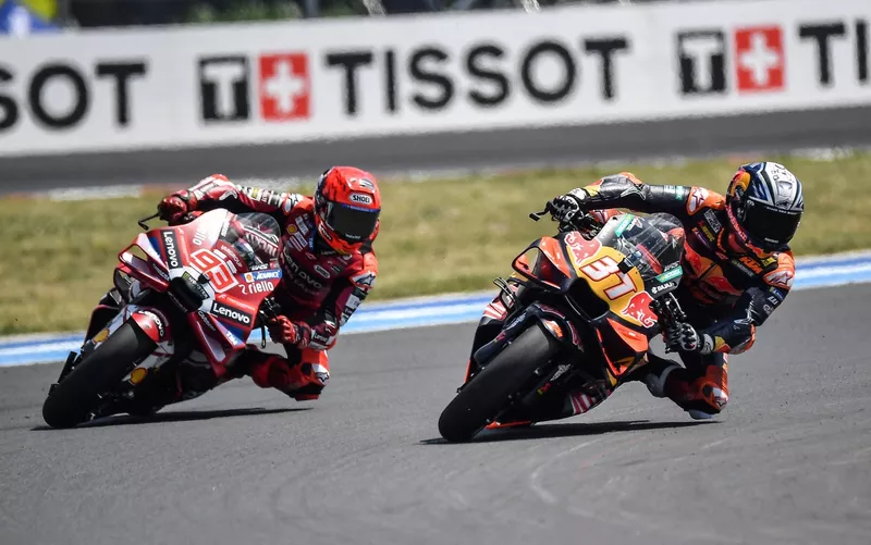 Pedro Acosta, Red Bull KTM Factory Racing, Marc Márquez, Ducati Team