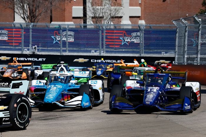 Josef Newgarden, Team Penske, Santino Ferrucci, A.J. Foyt Enterprises