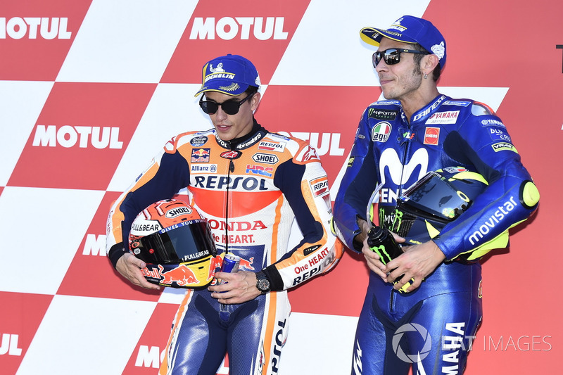 Marc Marquez, Repsol Honda Team, Valentino Rossi, Yamaha Factory Racing