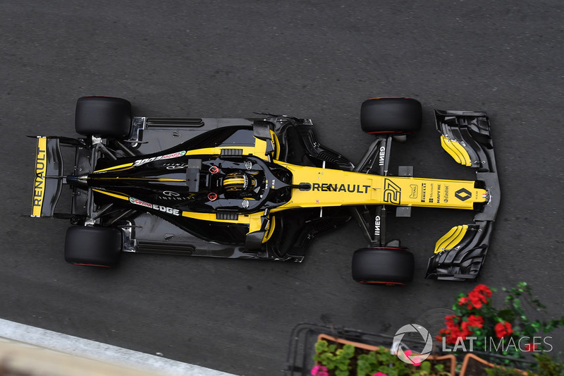 DNF Nico Hulkenberg, Renault Sport F1 Team R.S. 18