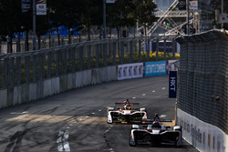 Edoardo Mortara, Venturi Formula E, leads Daniel Abt, Audi Sport ABT Schaeffler