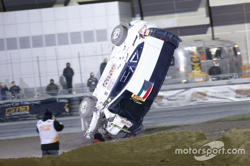 L'accident d'Oliver Solberg, Ford Fiesta WRC
