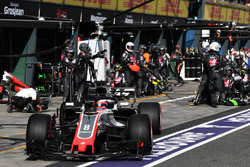 Пит-стоп: Ромен Грожан, Haas F1 Team VF-18
