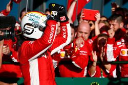 Победитель Себастьян Феттель, Ferrari