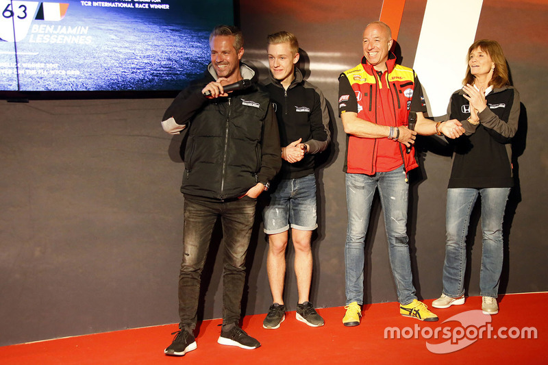 Tom Coronel, Tiago Monteiro, Benjamin Lessennes, Boutsen Ginion Racing