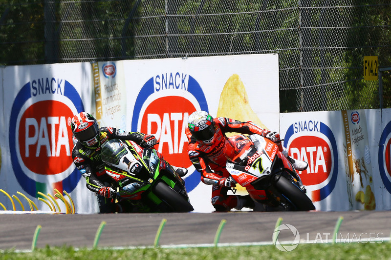 Jonathan Rea, Kawasaki Racing, Chaz Davies, Aruba.it Racing-Ducati SBK Team