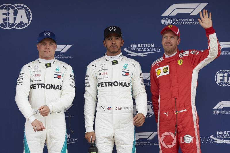 Képekben Hamilton 74. F1-es rajtelsősége