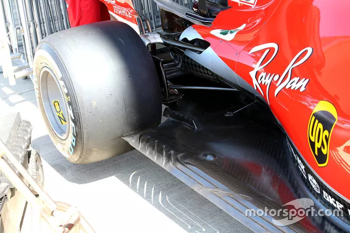 Ferrari SF71H floor