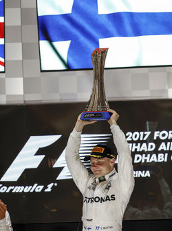 Podium: Race winner Valtteri Bottas, Mercedes AMG F1