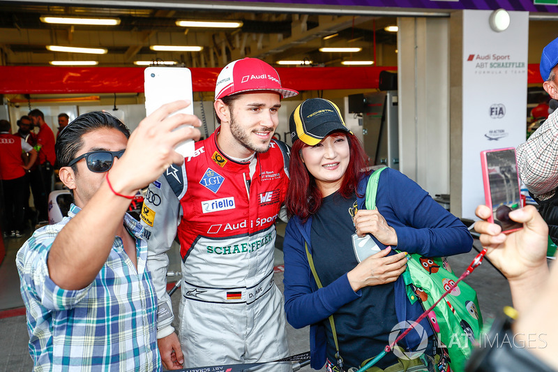 Fans con Daniel Abt, Audi Sport ABT Schaeffler