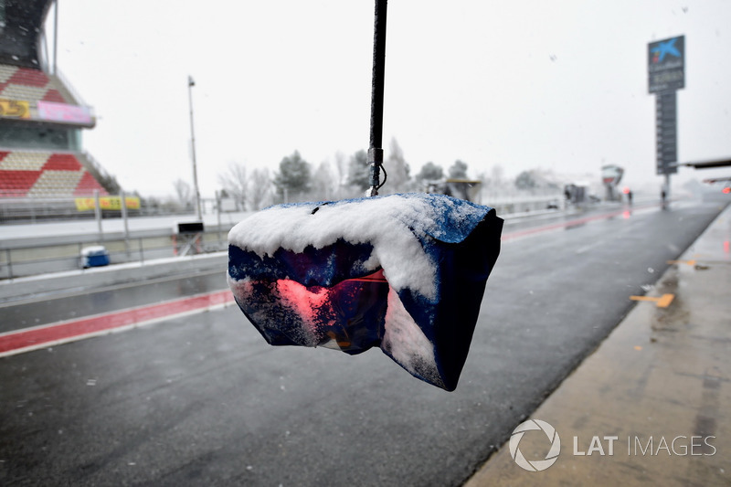La nieve y el circuito