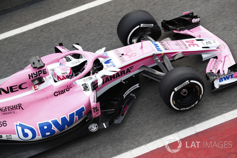 Nikita Mazepin, Sahara Sahara Force India F1 VJM11
