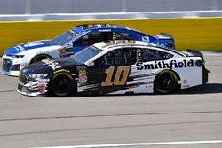 Aric Almirola, Stewart-Haas Racing, Ford Fusion Smithfield and Alex Bowman, Hendrick Motorsports, Chevrolet Camaro Nationwide