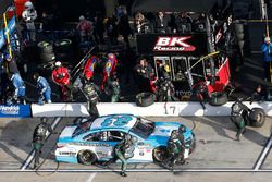 Gray Gaulding, BK Racing Toyota pit stop