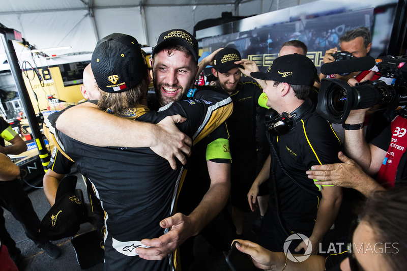 Jean-Eric Vergne, Techeetah, fête son titre de Champion avec son équipe