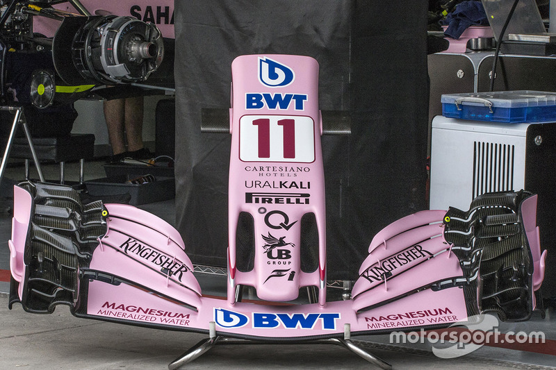 Sahara Force India VJM10 burun ve ön kanat