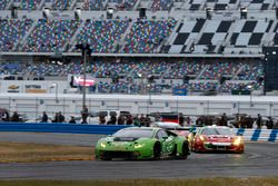 #11 GRT Grasser Racing Team Lamborghini Huracan GT3: Rolf Ineichen, Mirko Bortolotti, Franck Perera,