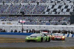 #11 GRT Grasser Racing Team Lamborghini Huracan GT3: Rolf Ineichen, Mirko Bortolotti, Franck Perera,