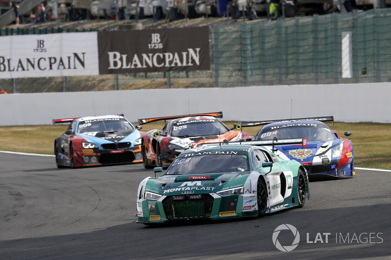 #29 Montaplast by Land-Motorsport Audi R8 LMS: Kelvin van der Linde, Sheldon van der Linde, Jeffrey Schmidt