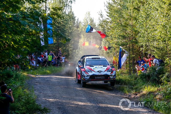 Ott Tanak, Martin Järveoja, Toyota Yaris WRC, Toyota Gazoo Racing
