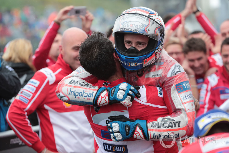 Il vincitore della gara Andrea Dovizioso, Ducati Team