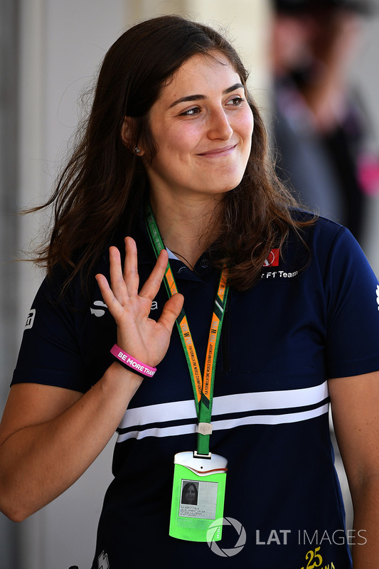 Tatiana Calderon, Sauber Test Driver