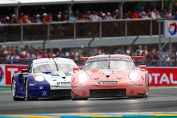 #92 Porsche GT Team Porsche 911 RSR: Michael Christensen, Kevin Estre, Laurens Vanthoor, #91 Porsche GT Team Porsche 911 RSR: Richard Lietz, Gianmaria Bruni, Frédéric Makowiecki