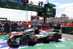 Winners #8 Toyota Gazoo Racing Toyota TS050: Sébastien Buemi, Kazuki Nakajima, Fernando Alonso