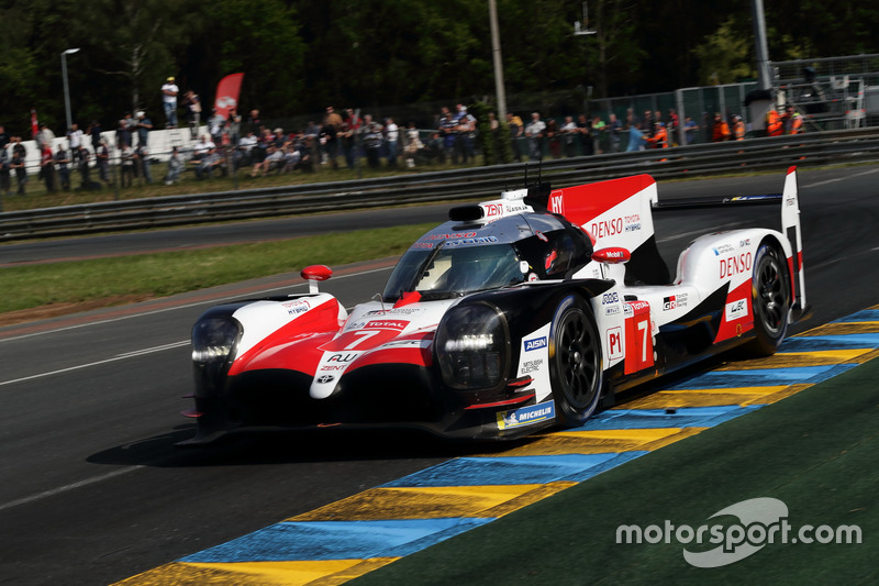 #7 Toyota Gazoo Racing Toyota TS050: Mike Conway, Kamui Kobayashi, Jose Maria Lopez