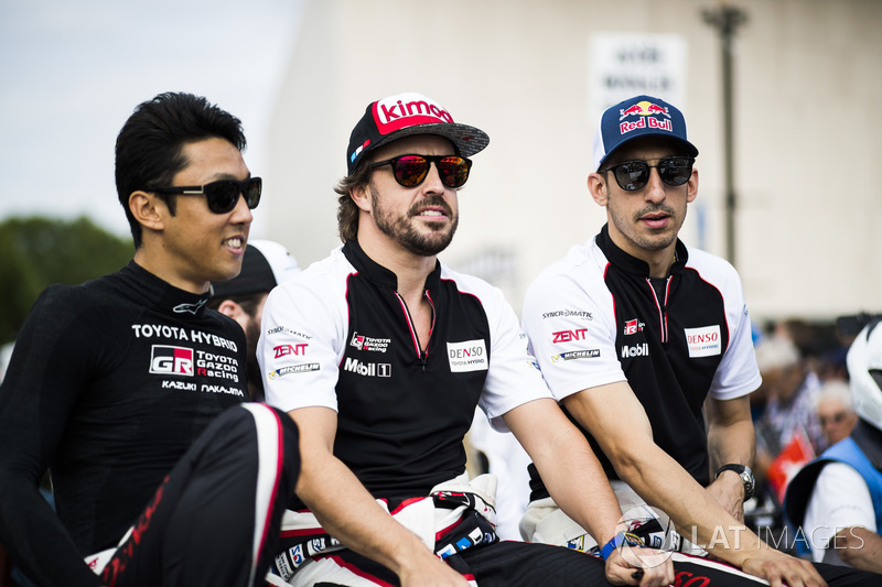 #8 Toyota Gazoo Racing Toyota TS050: Sébastien Buemi, Kazuki Nakajima, Fernando Alonso