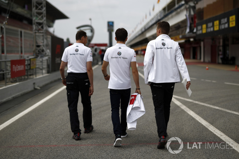 Pályabejárás - F1 2018 - Barcelona - csütörtök