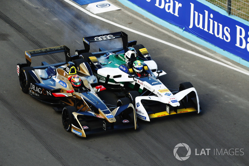 Jean-Eric Vergne, Techeetah, Renault Z.E. 17, bataille avec Lucas Di Grassi, Audi Sport ABT Schaeffler, Audi e-tron FE04