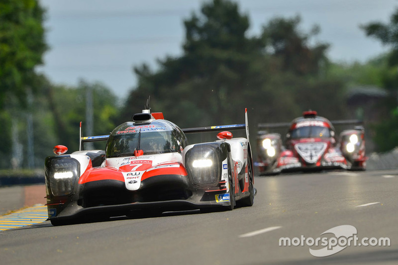 #7 Toyota Gazoo Racing Toyota TS050: Mike Conway, Kamui Kobayashi, Jose Maria Lopez, Fernando Alonso
