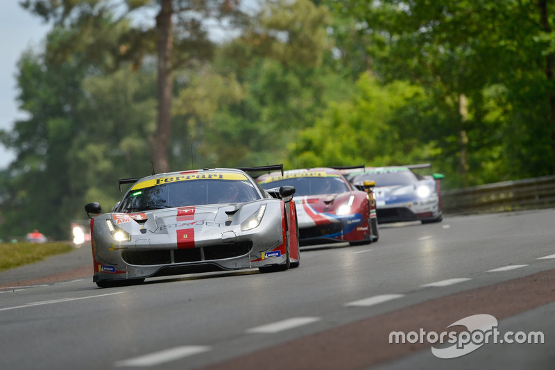 #54 Spirit of Race Ferrari 488 GTE: Thomas Flohr, Francesco Castellacci, Giancarlo Fisichella