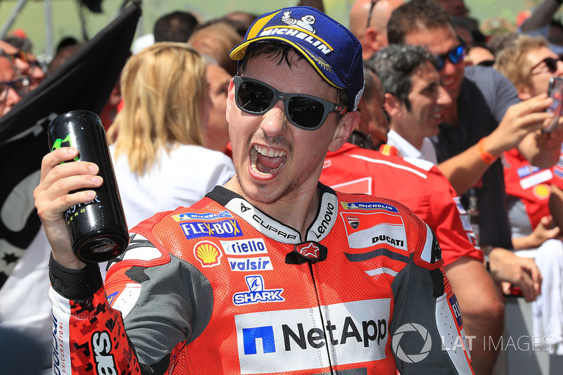 Pemenang balapan, Jorge Lorenzo, Ducati Team