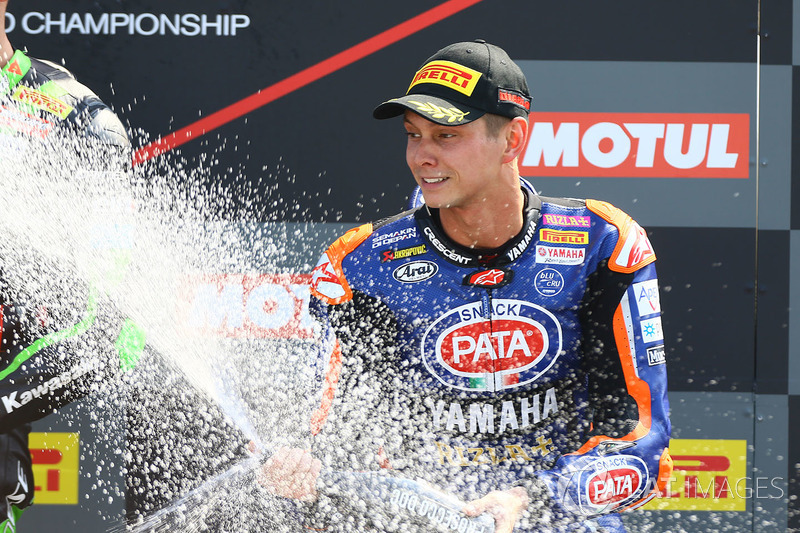 Podio: il terzo classificato Michael van der Mark, Pata Yamaha