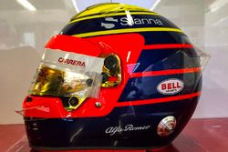 Casco especial para el GP de Mónaco de Charles Leclerc, Sauber