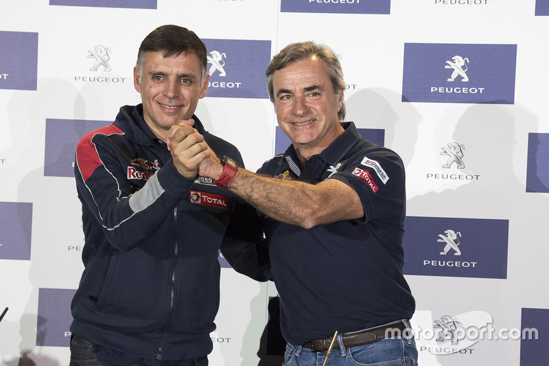 Carlos Sainz, Lucas Cruz, Peugeot Sport