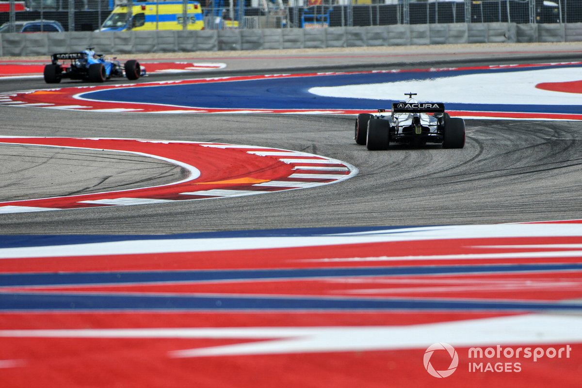 George Russell, Williams FW43B, Yuki Tsunoda, AlphaTauri AT02