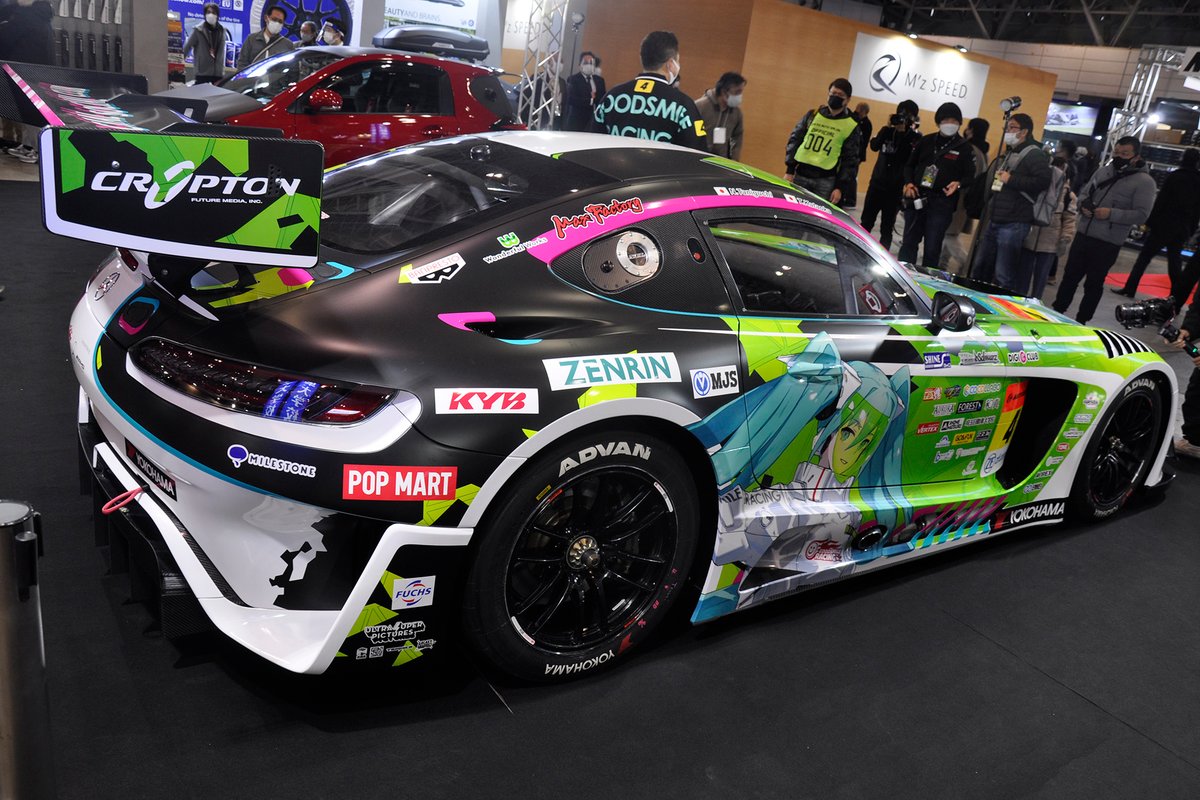 #4 グッドスマイル 初音ミク AMGの2022年カラーリング