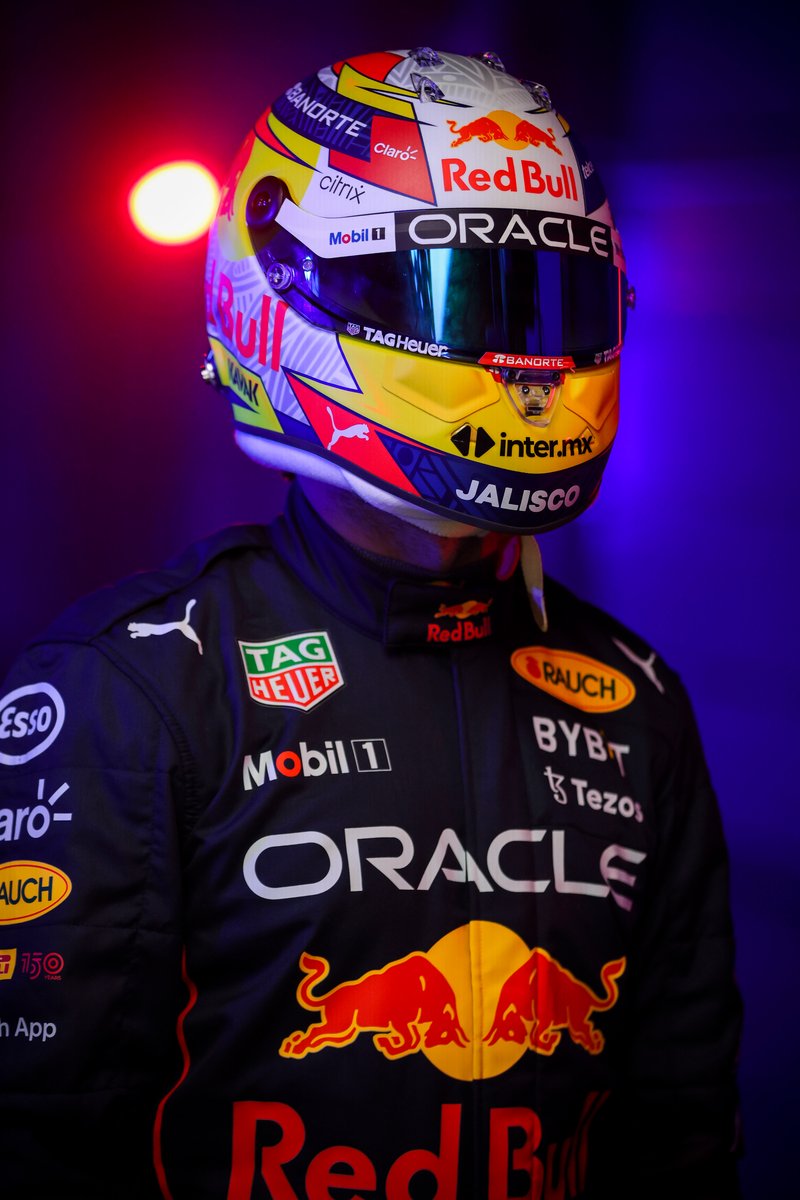 Casco de Sergio Pérez, Red Bull Racing