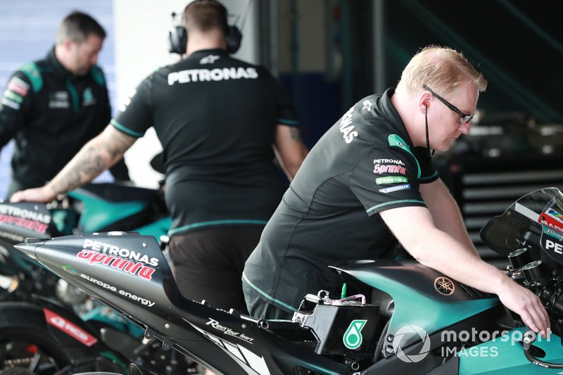 Bike of Franco Morbidelli, Petronas Yamaha SRT