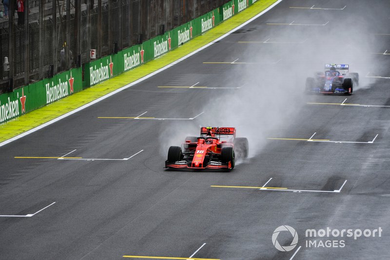 Charles Leclerc, Ferrari SF90, Pierre Gasly, Toro Rosso STR14