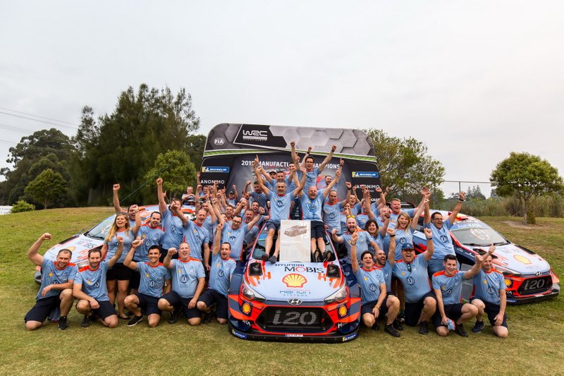 Campeonato del Mundo de Rallies WRC, equipos: Hyundai Motorsport