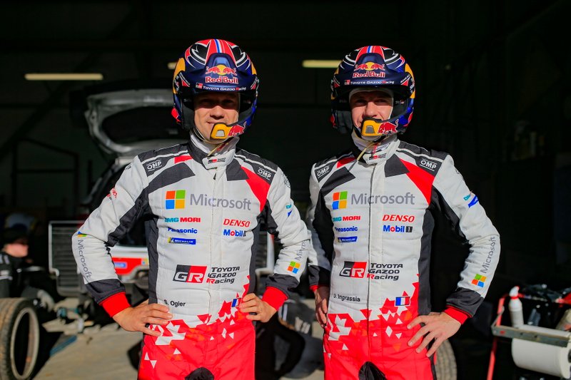 Sebastien Ogier, Julien Ingrassia, Toyota Gazoo Racing WRT Toyota Yaris WRC